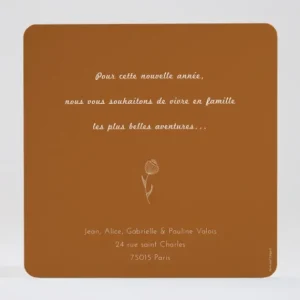 Carte de voeux Wishes*Faire-part Elégant Discount