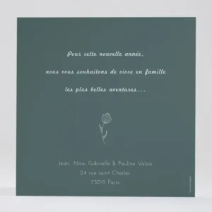 Carte de voeux Wishes*Faire-part Elégant Discount