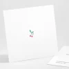 Carton d'invitation mariage Cherry cherry vif*Faire-part Elégant Hot