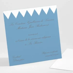 Carton d'invitation mariage Retro*Faire-part Elégant Online