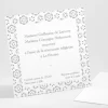 Carton d'invitation mariage Petit liberty etoiles*Faire-part Elégant Best