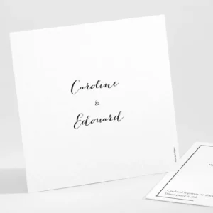 Carton d'invitation mariage Envolee*Faire-part Elégant New