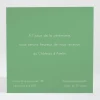 Carton d'invitation mariage Lille*Faire-part Elégant Sale