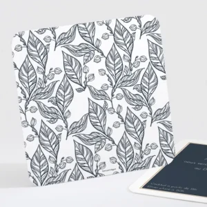 Carton d'invitation mariage Herbier*Faire-part Elégant Outlet