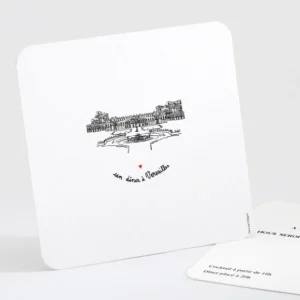 Carton d'invitation mariage Un mariage a Versailles*Faire-part Elégant New