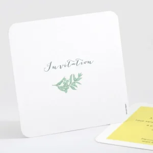 Carton d'invitation mariage Provence*Faire-part Elégant Discount