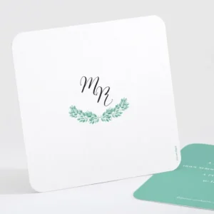 Carton d'invitation mariage Olivier*Faire-part Elégant Hot