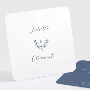 Carton d'invitation mariage Boheme chic*Faire-part Elégant Sale