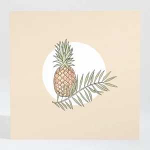 Carton d'invitation mariage Ananas*Faire-part Elégant Online