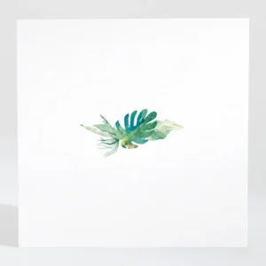 Carton d'invitation mariage Jardin tropical*Faire-part Elégant Outlet