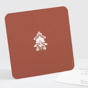 Carton d'invitation mariage Corse*Faire-part Elégant Online