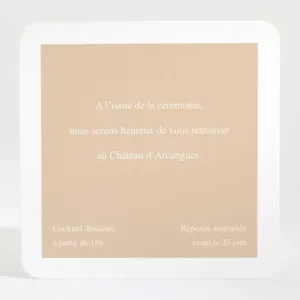 Carton d'invitation mariage Cherry cherry*Faire-part Elégant Best