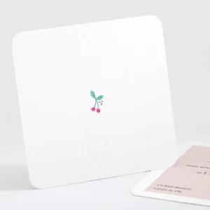 Carton d'invitation mariage Cherry cherry dore*Faire-part Elégant Sale