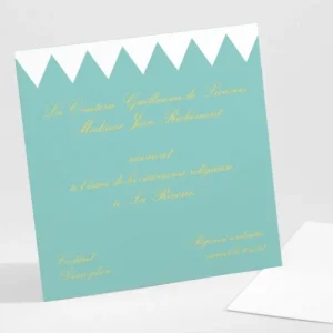 Carton d'invitation mariage Retro*Faire-part Elégant Online