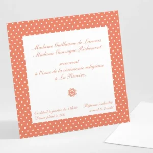 Carton d'invitation mariage Petite dentelle*Faire-part Elégant Hot