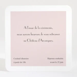 Carton d'invitation mariage Cherry cherry dore*Faire-part Elégant Sale