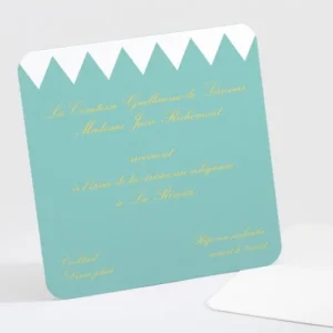 Carton d'invitation mariage Retro*Faire-part Elégant Online