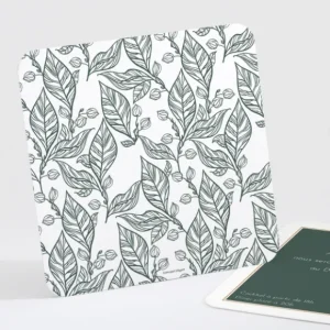 Carton d'invitation mariage Herbier*Faire-part Elégant Outlet