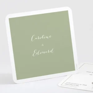 Carton d'invitation mariage Envolee*Faire-part Elégant New