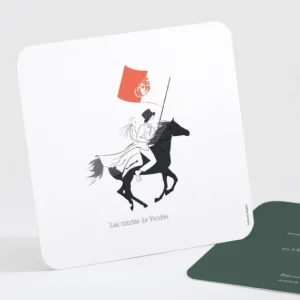 Carton d'invitation mariage Vendee*Faire-part Elégant Fashion