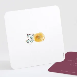 Carton d'invitation mariage Garden party*Faire-part Elégant Best