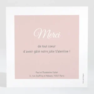 Carton d'invitation mariage Traditionnel triptyque*Faire-part Elégant Fashion