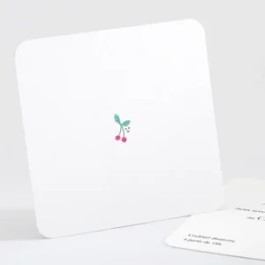 Carton d'invitation mariage Cherry cherry dore*Faire-part Elégant Sale