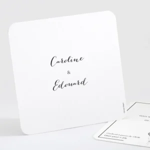 Carton d'invitation mariage Envolee*Faire-part Elégant New