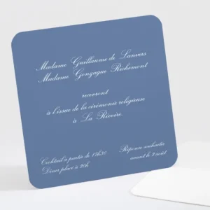 Carton d'invitation mariage Elegance scandinave*Faire-part Elégant Clearance