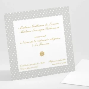 Carton d'invitation mariage Petite dentelle*Faire-part Elégant Hot
