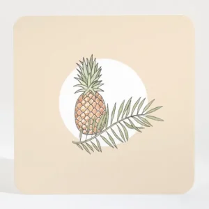 Carton d'invitation mariage Ananas*Faire-part Elégant Online