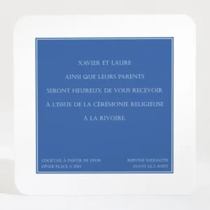 Carton d'invitation mariage Mimosa*Faire-part Elégant New