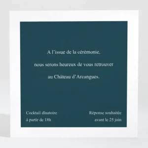Carton d'invitation mariage Cherry cherry vif*Faire-part Elégant Hot