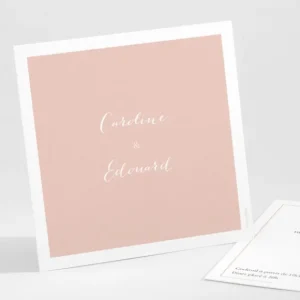 Carton d'invitation mariage Envolee*Faire-part Elégant New