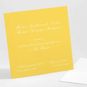 Carton d'invitation mariage Elegance scandinave*Faire-part Elégant Clearance