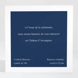 Carton d'invitation mariage Cherry cherry*Faire-part Elégant Best