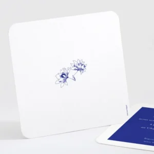 Carton d'invitation mariage Promesse fleurie*Faire-part Elégant Clearance