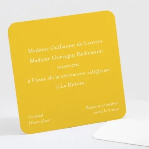Carton d'invitation mariage Petite aquarelle*Faire-part Elégant Online