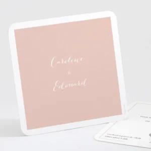 Carton d'invitation mariage Envolee*Faire-part Elégant New