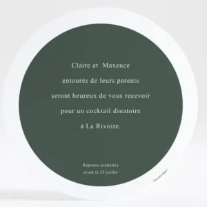 Carton d'invitation mariage Aloha*Faire-part Elégant Clearance