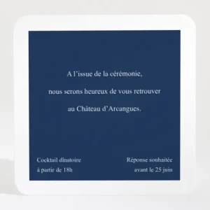 Carton d'invitation mariage Cherry cherry*Faire-part Elégant Best