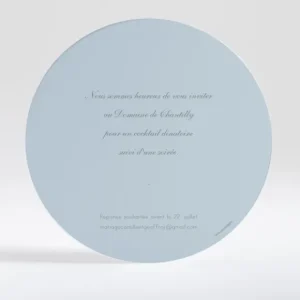 Carton d'invitation mariage Poesie doree*Faire-part Elégant Discount