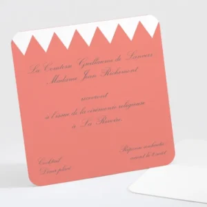 Carton d'invitation mariage Retro*Faire-part Elégant Online