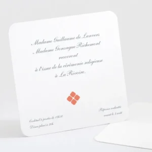 Carton d'invitation mariage Jolies tomettes*Faire-part Elégant Clearance