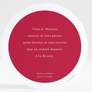 Carton d'invitation mariage Aloha*Faire-part Elégant Clearance