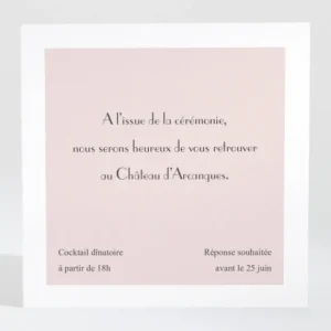 Carton d'invitation mariage Cherry cherry dore*Faire-part Elégant Sale