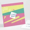 Carton reponse mariage Eightees*Faire-part Elégant Fashion