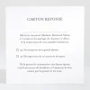 Carton reponse mariage Eucalyptus*Faire-part Elégant Fashion
