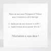 Carton reponse mariage Fifties*Faire-part Elégant Discount