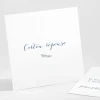 Carton reponse mariage Jolie fleur*Faire-part Elégant Discount
